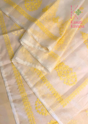 Petal Organza Kasuti Saree